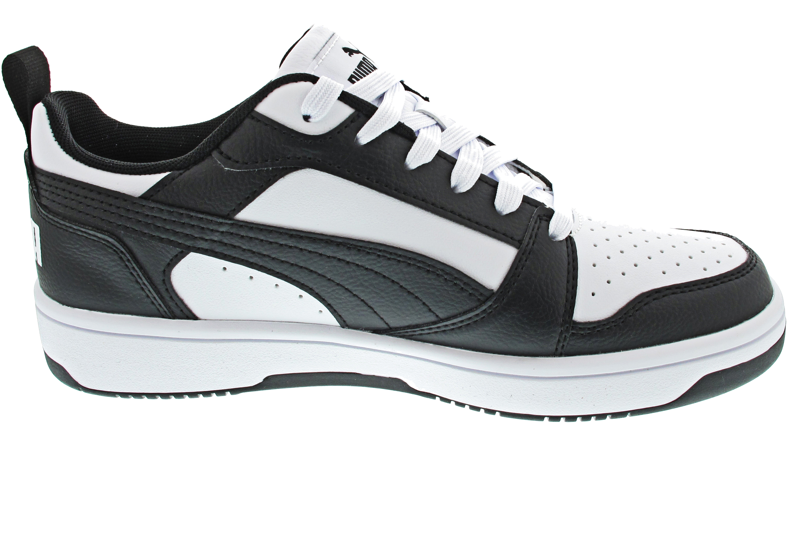 Puma Rebound V6 Lo Jr Sneaker weiss kombi