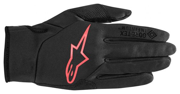 Gants Alpinestars Femme Stella Cascade Windstopper Noir / Corail