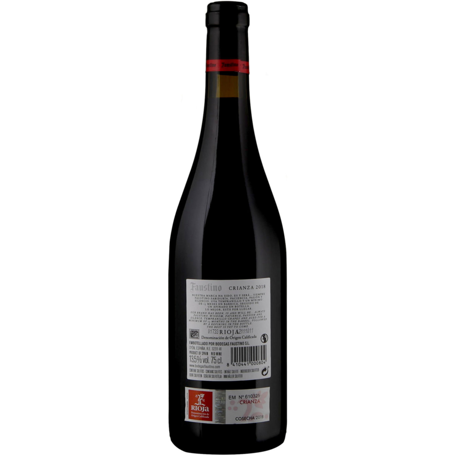 Rioja DOCa Crianza Faustino -75cl