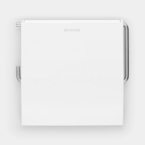 ReNew Toiletrolhouder met klep - White