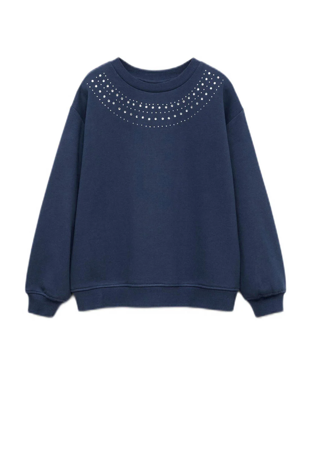 Mango Kids sweater donkerblauw