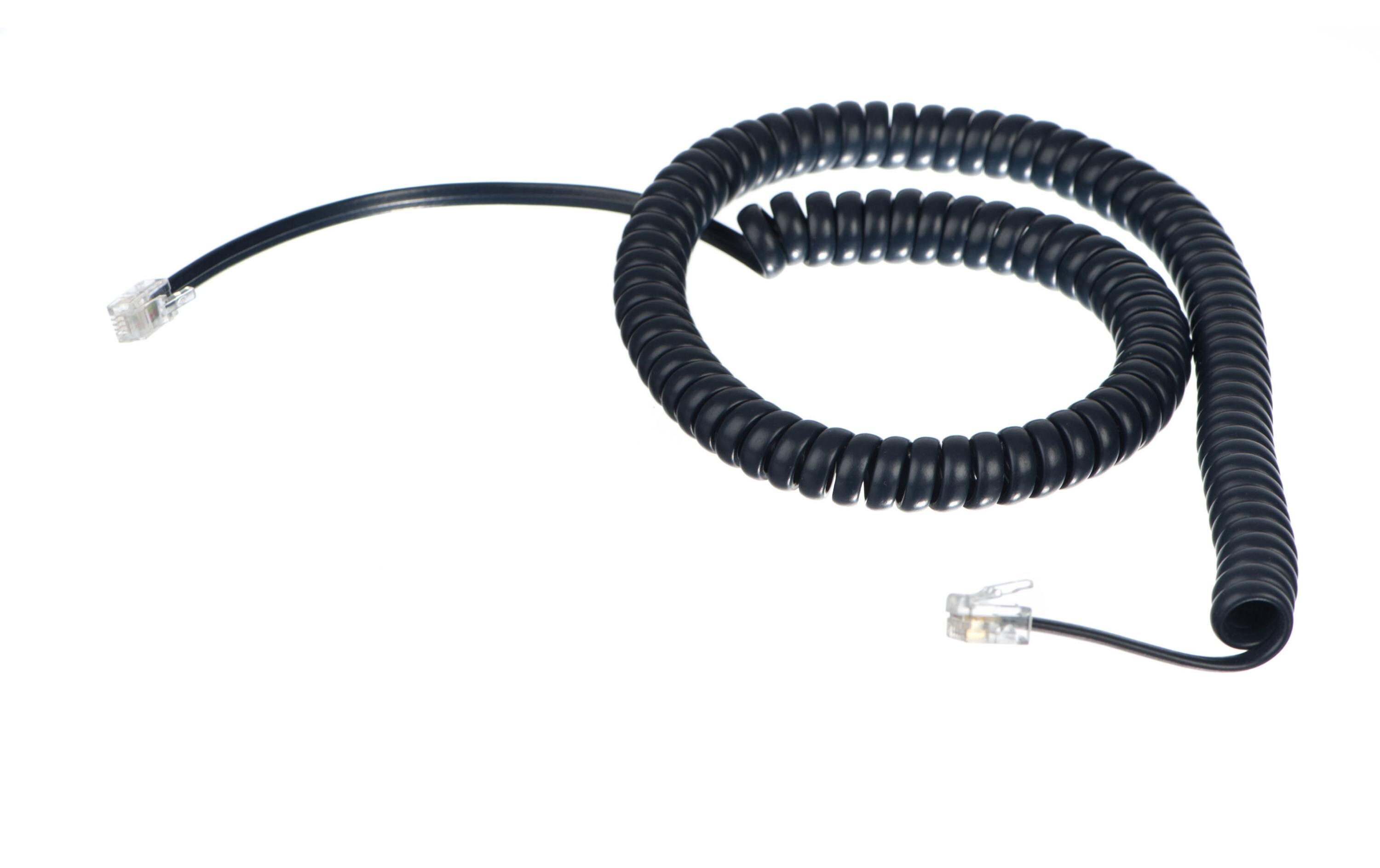 Hörerkabel zu D7xx / D3xx SchwarzSnom Hörerkabel zu D7xx / D3xx Schwarz