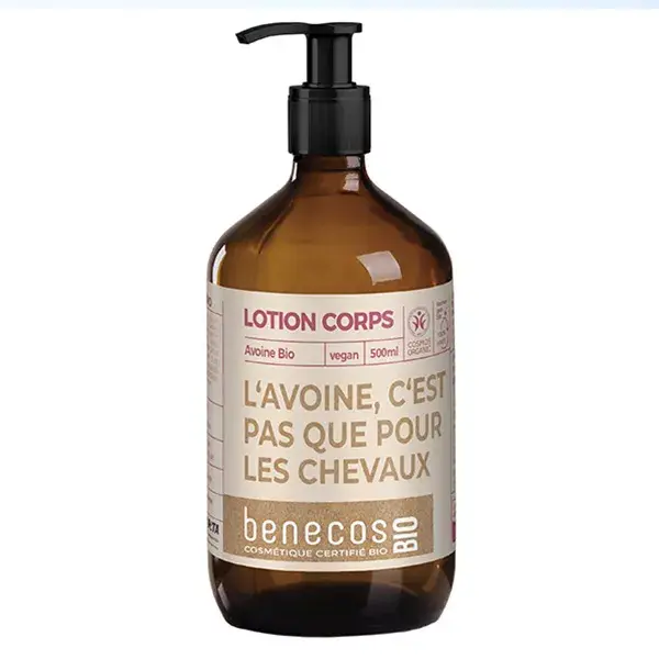 Loção Corporal de Aveia Orgânica Benecos 500ml