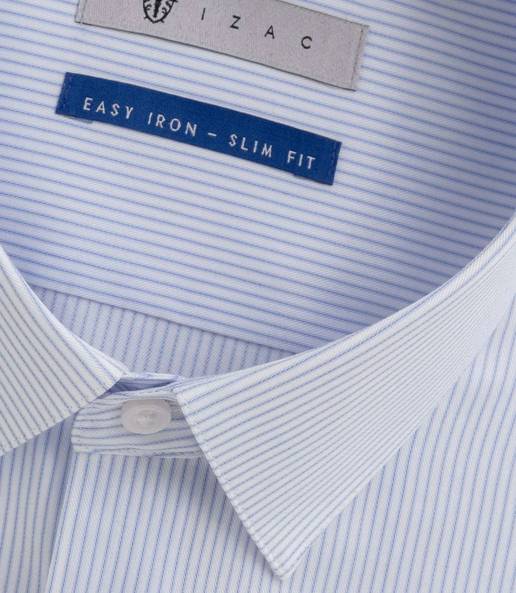 Chemise repassage facile ciel 