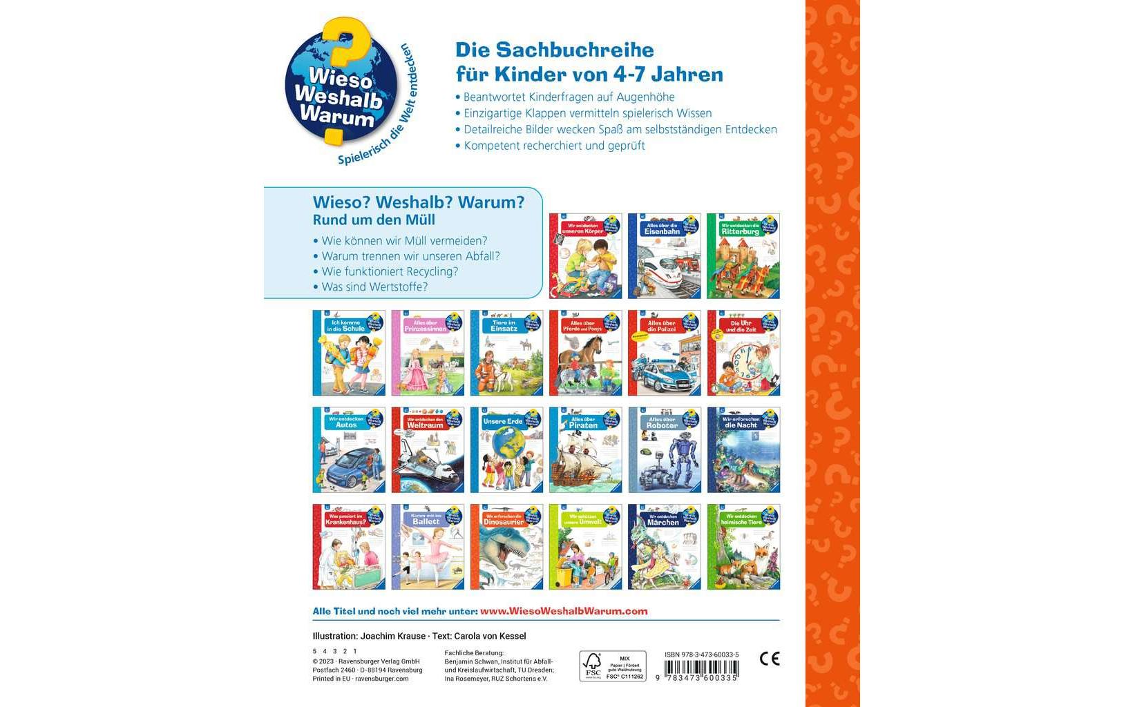 Kinder-Sachbuch WWW Rund um den MüllKlappbuch