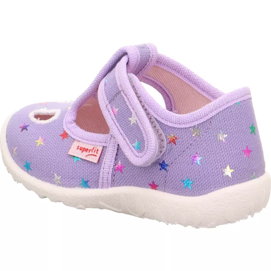 superfit Hausschuh Spotty Sternchen lila (mittel)