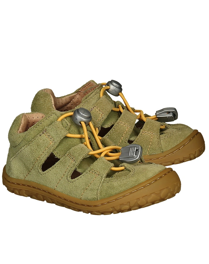 Schnellschnür-Sandalen NATHAN mit Zehenschutz in olive