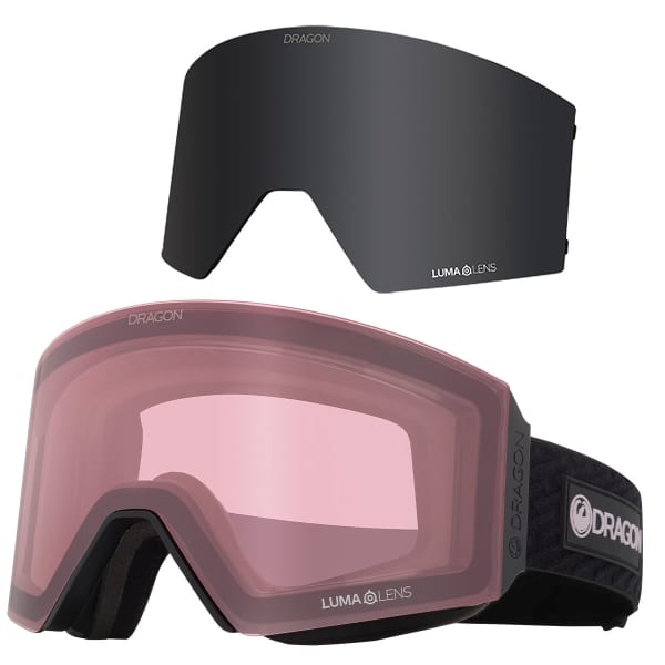 Masque de ski DRAGON RVX MAG OTG LIGHT ROSE