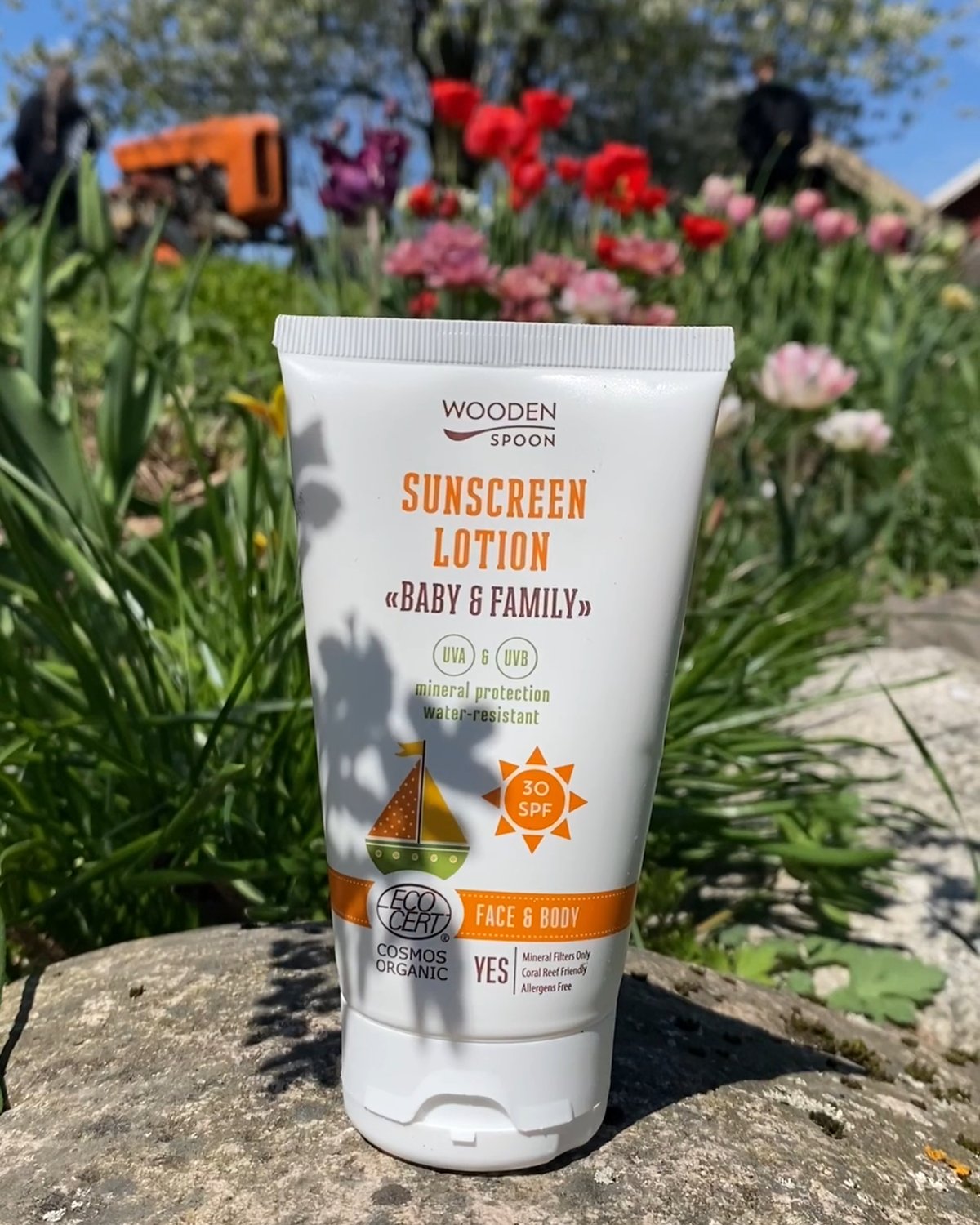 Solkrem Baby & Family SPF30 – Mineral, 100% Naturlig – Trygg for Nyfødt | 100ml