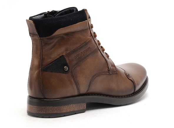Redskins boots bottine homme nervous marron