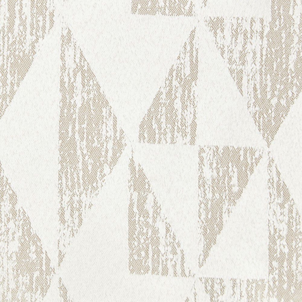 Rideau à oeillets jacquard