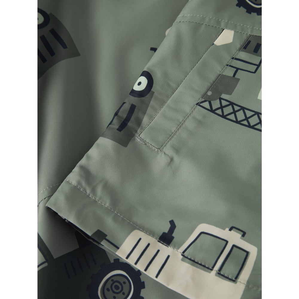 Køb Name It Chinois Green Nmmmax Jakke Li Aop Noos