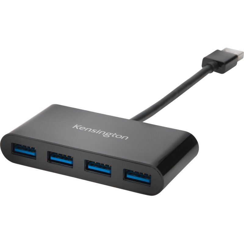 Kensington Hub 4 ports USB 3.0 UH4000 — Noir