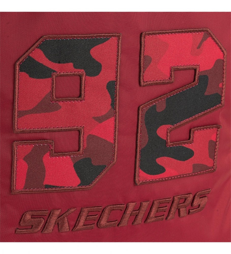 Skechers Mochila escolar S988 rojo -31x42,5x16 cm-