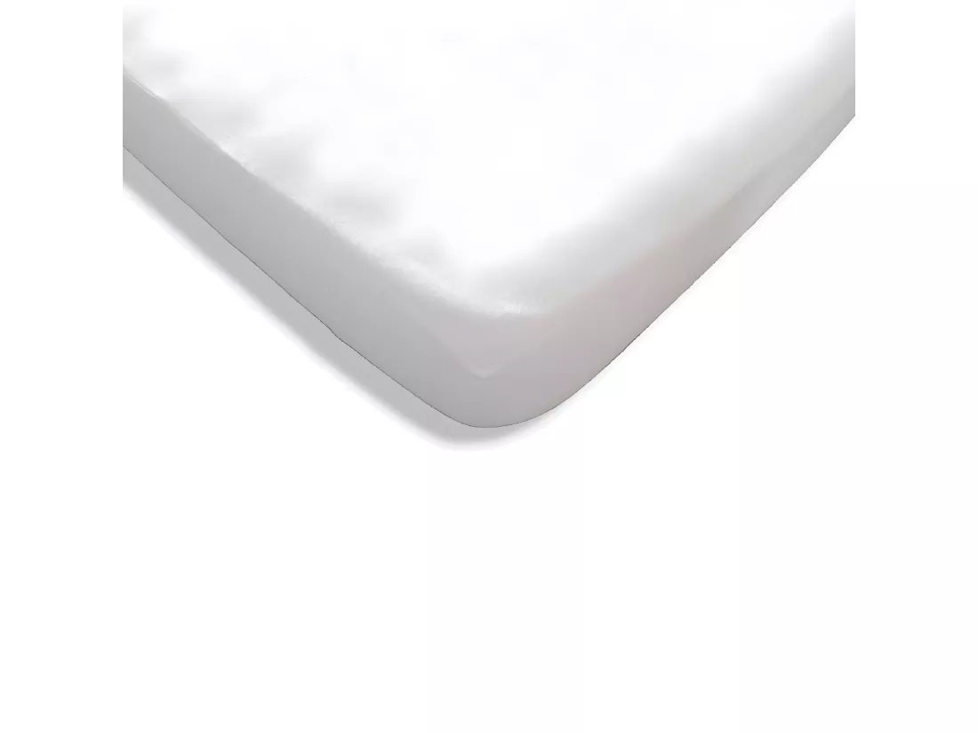 Protège-matelas imperméable en coton et PVC bonnets 30 cm 70x160cm