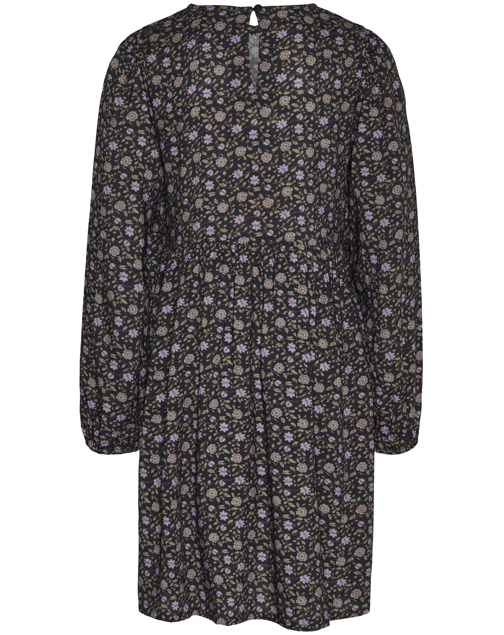 Langarm-Kleid VMPAISLEY in grey pinstripe