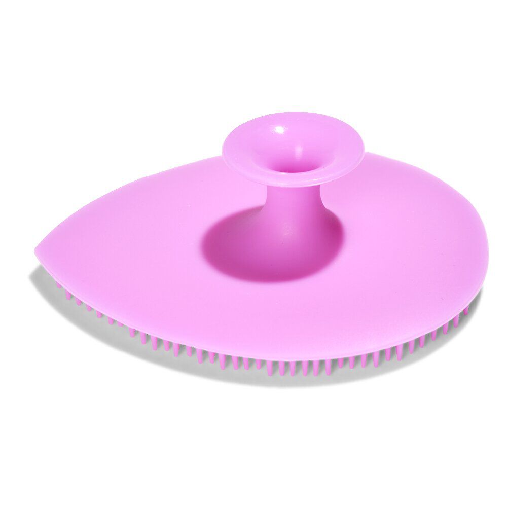 Brosse nettoyante visage en silicone et éponge