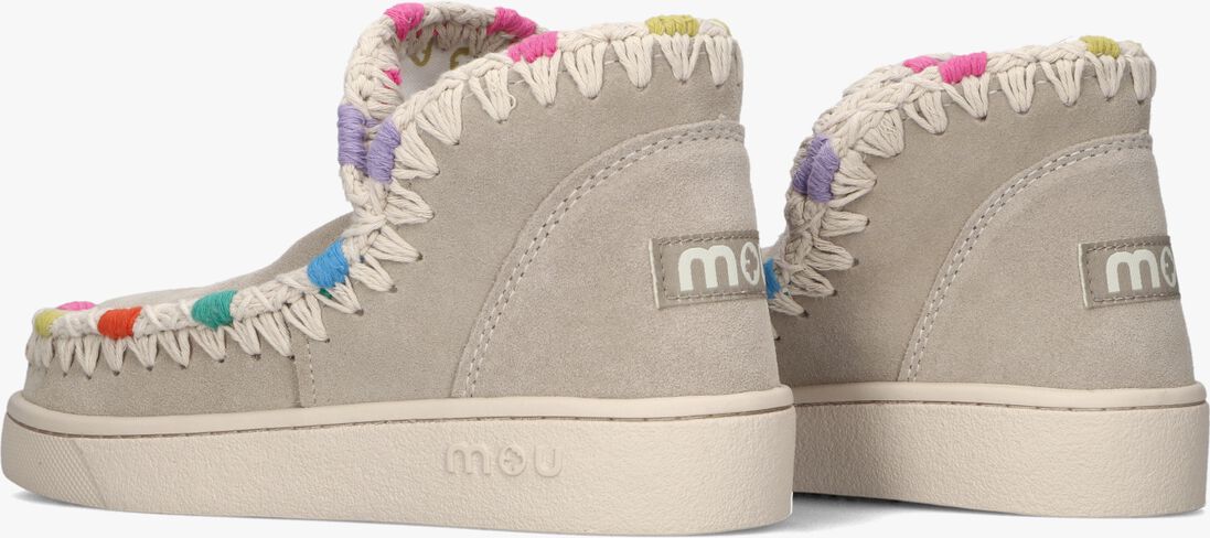 MOU beige mou enkellaarsjes mu.sw211047a