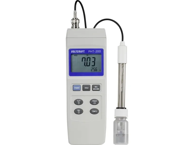 VOLTCRAFT PHT-200 Kombi-måleapparat pH-værdi , Redox (ORP)