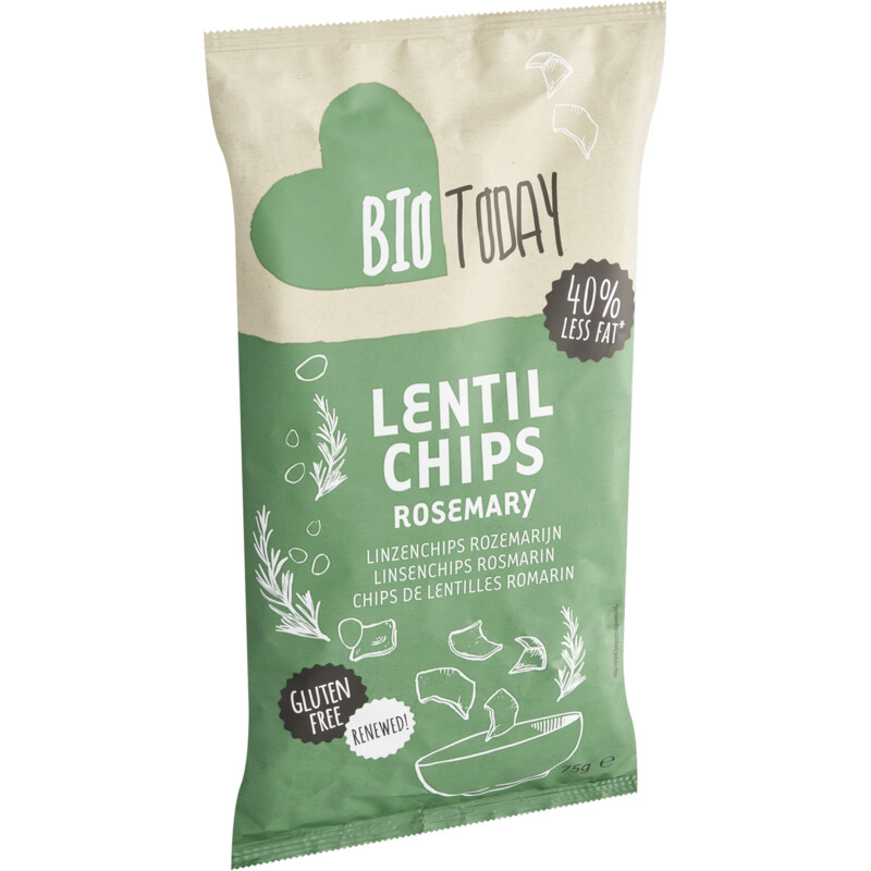 BioToday Linzen chips rozemarijn