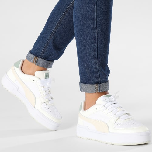 Baskets Femme CA Pro 394749 Puma White Warm White