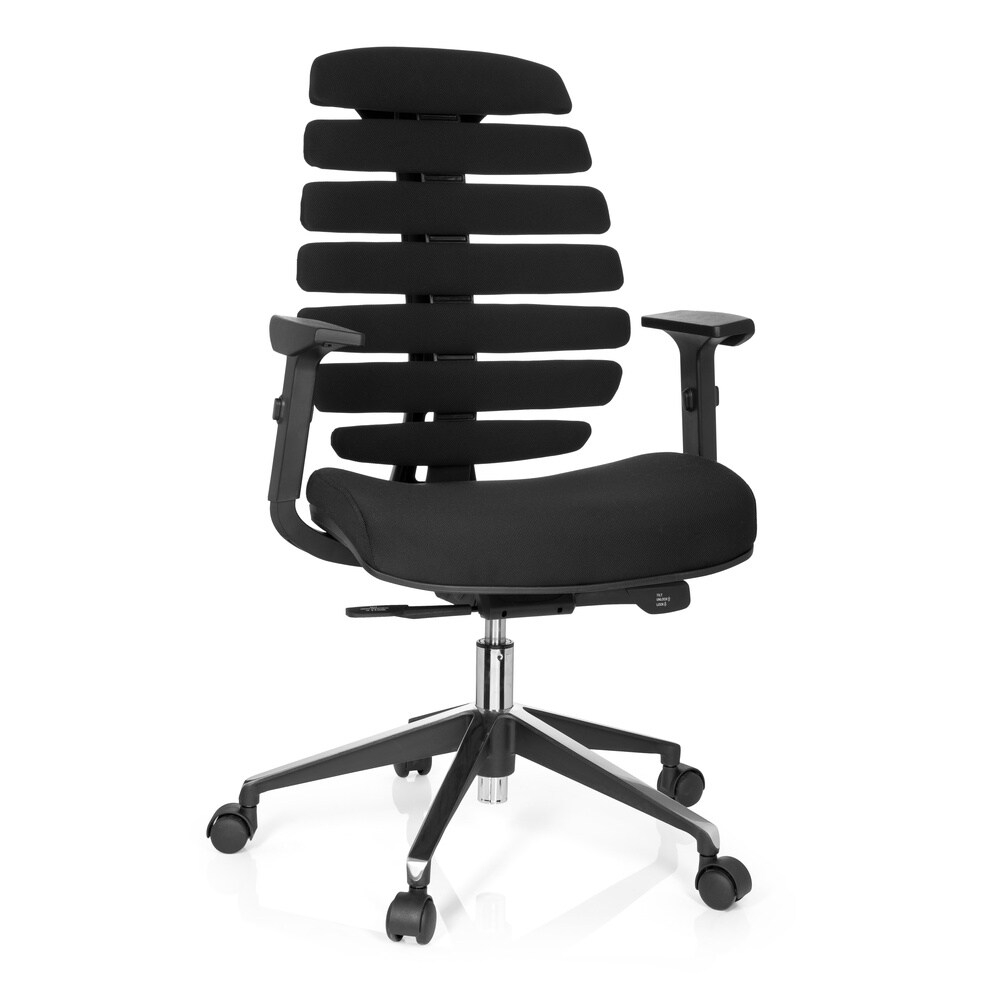 Profi Bürostuhl ERGO LINE II Stoff mit Armlehnen hjh OFFICE