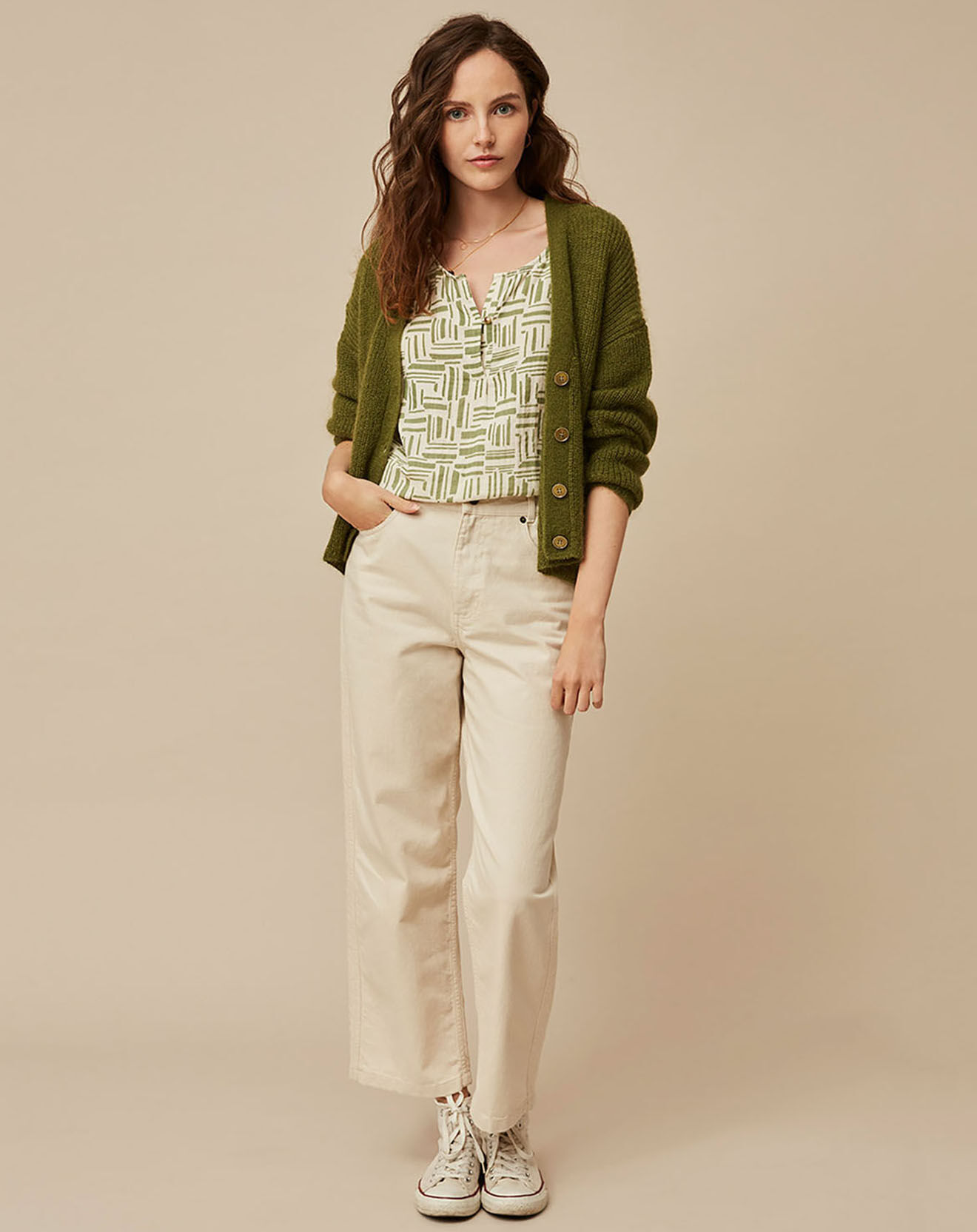 Harris Wilson Pantalon Como écru