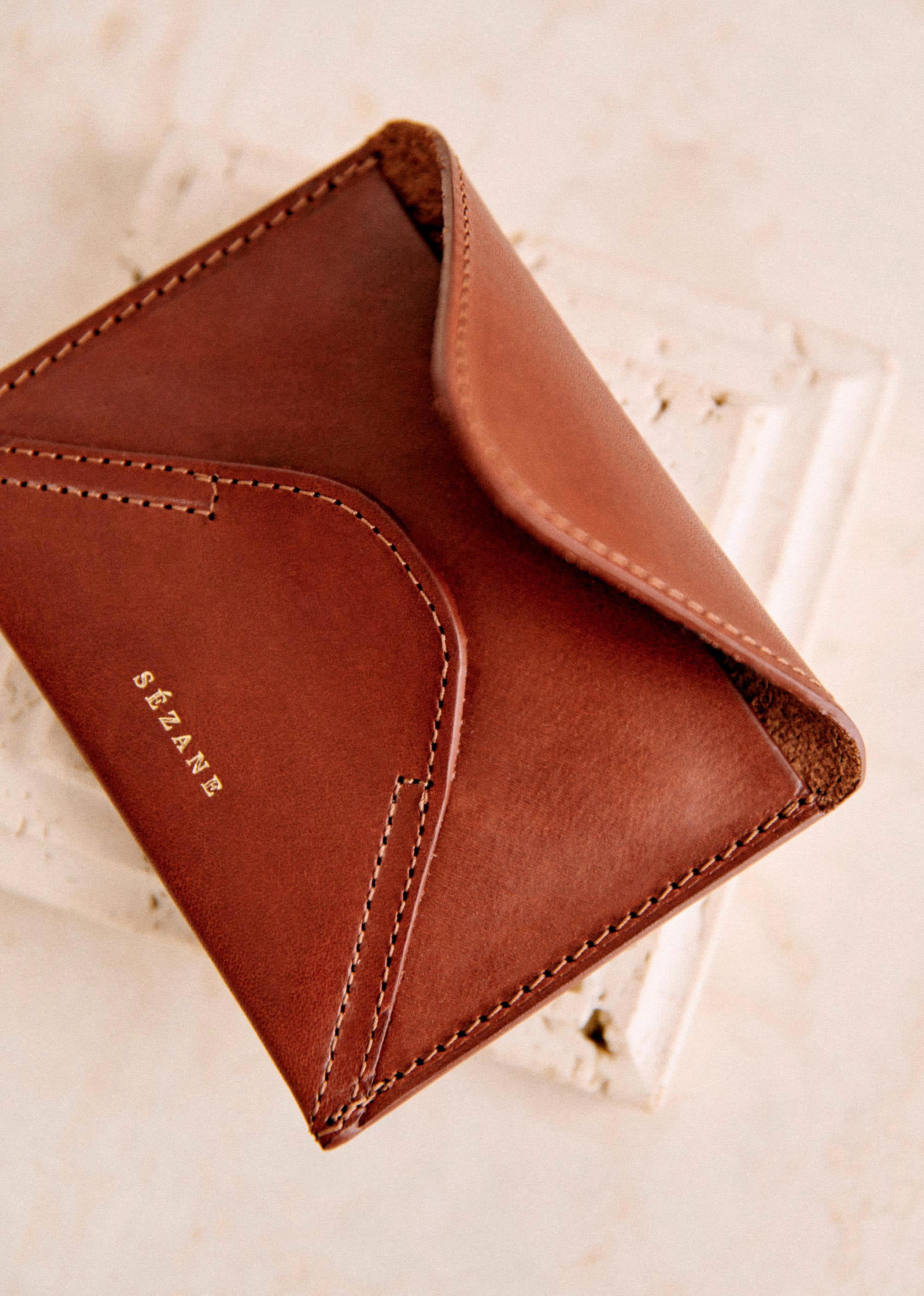 Porte Carte Olivia - Cuir naturel héritage - SACS/NEW SACS Petite Maroquinerie 5906424