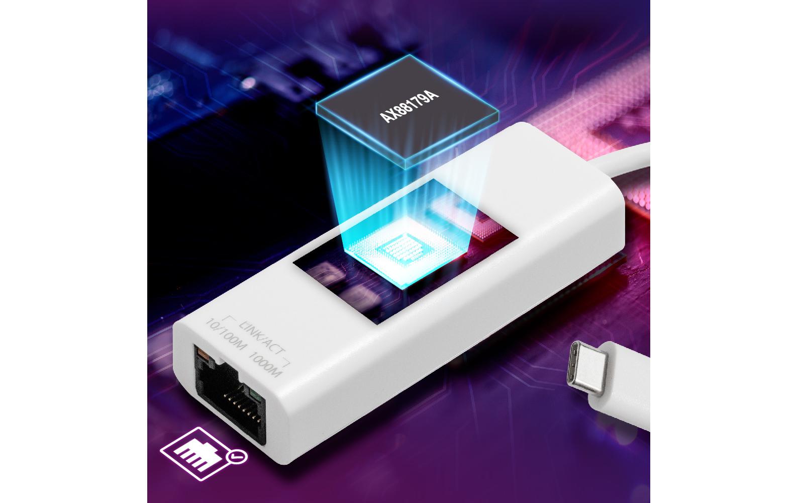 Netzwerk-Adapter EU-4306C USB Typ-CUSB-C zu Gigabit Ethernet Adapter