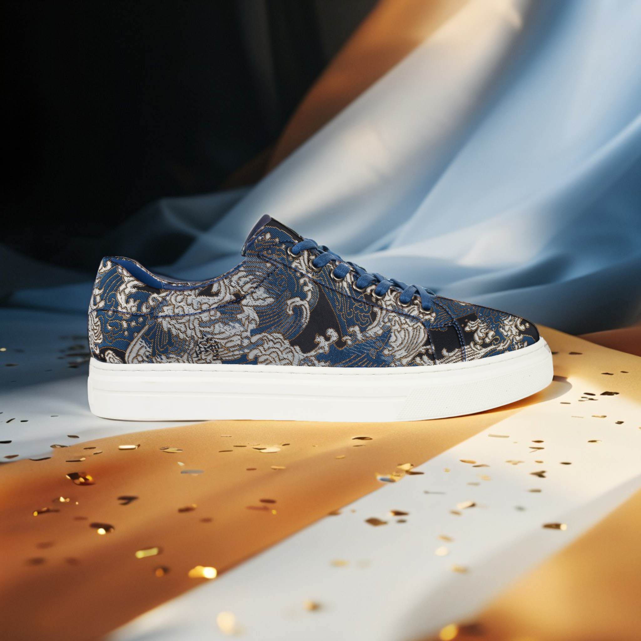 Silent Blue Tsunami Sneakers