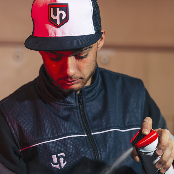 Up Design - Casquette Navy / Blanc