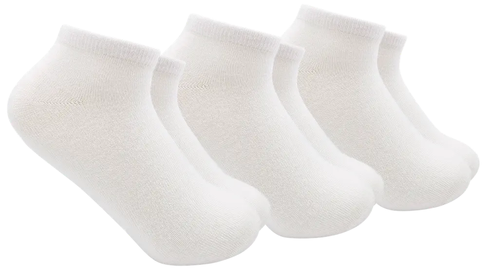 Ankelstrømper 3 pak - Hvid