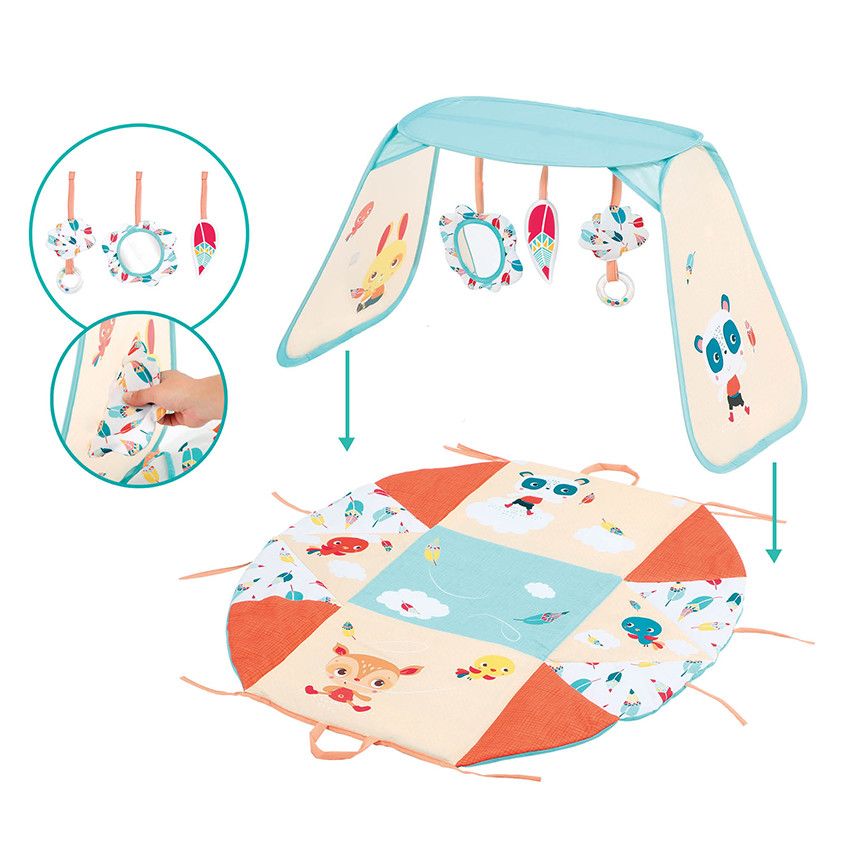 Tapis d'activités modulables - Ecru