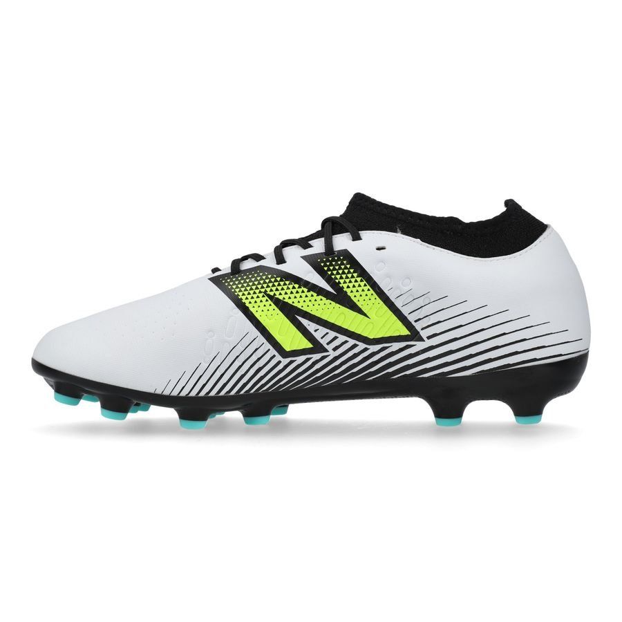 New Balance Tekela V4 Magique AG - Blanc/Violet/Jaune Fluo