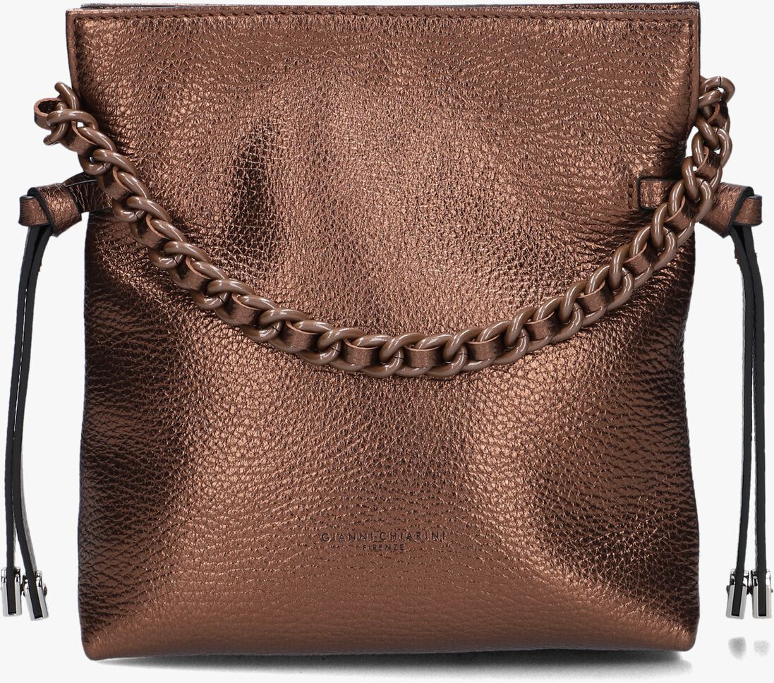 bronskleurig gianni chiarini schoudertas brina 11760