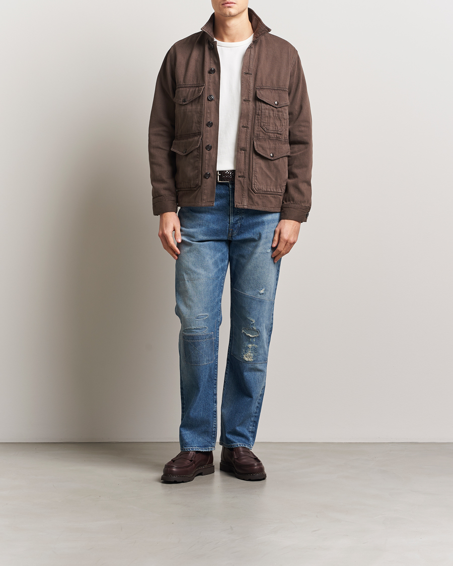 RRL Elmore Shirt Jacket Dark Brown