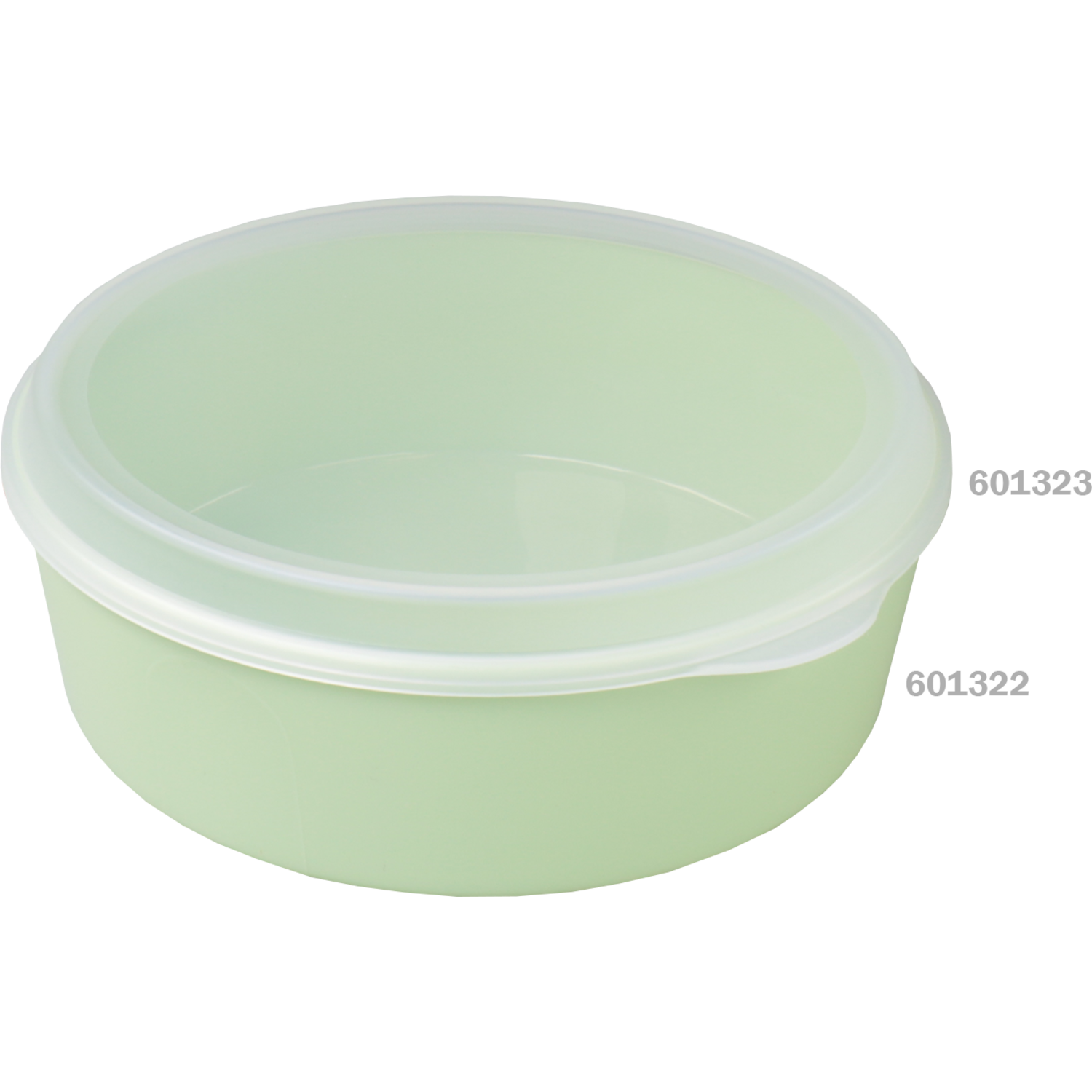 Circ Schaal, reusable, pP, rond, 1200ml, 60mm, ∅200mm, groen