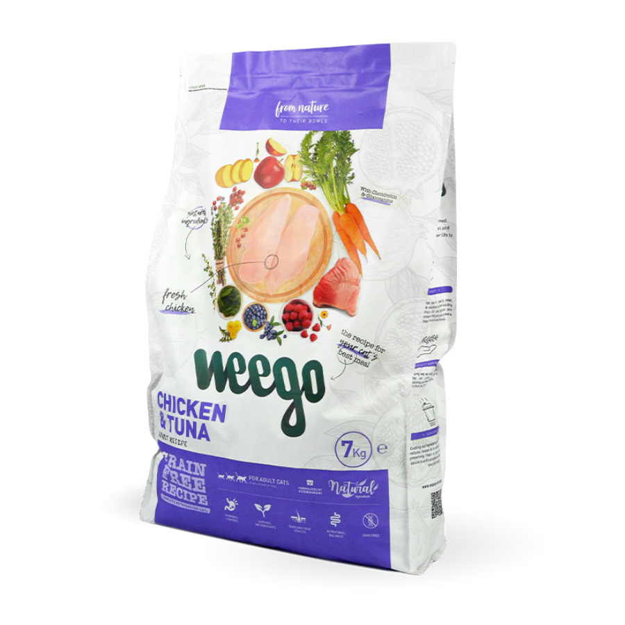 Ração para gatos Weego sabor Frango e Atum