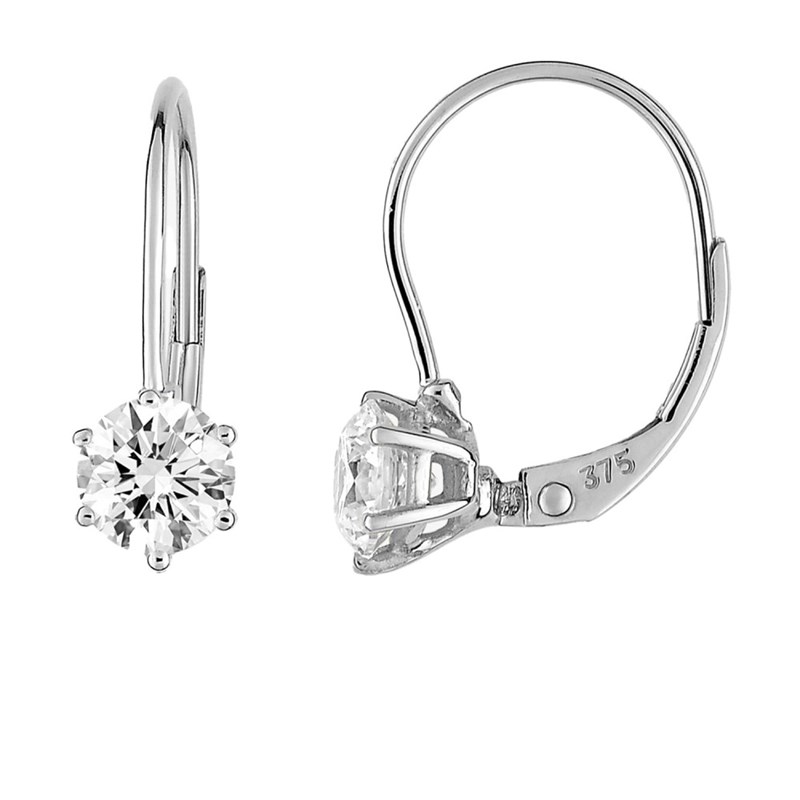 Boucles d'oreilles femme - Oxyde de zirconium - Or 18 Carats