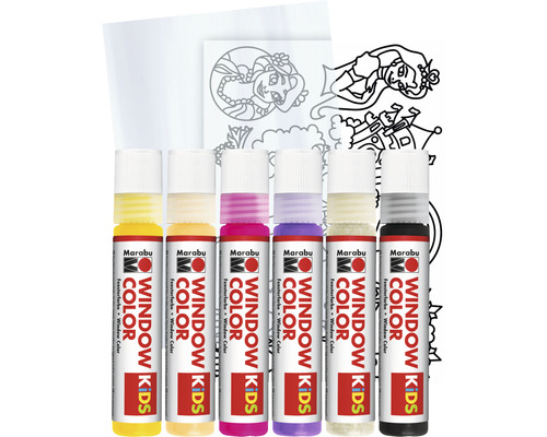 Marabu Kids Raamverfset Prinses 6x 25 ml