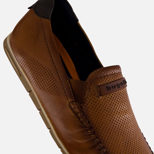 Bugatti Chesley Instappers cognac Leer
