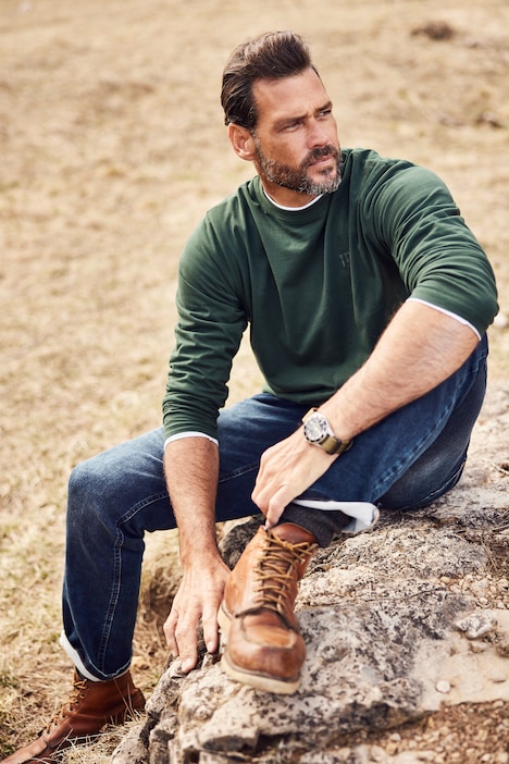 JP 1880 Langarmshirt, Basic, bis 8 XL