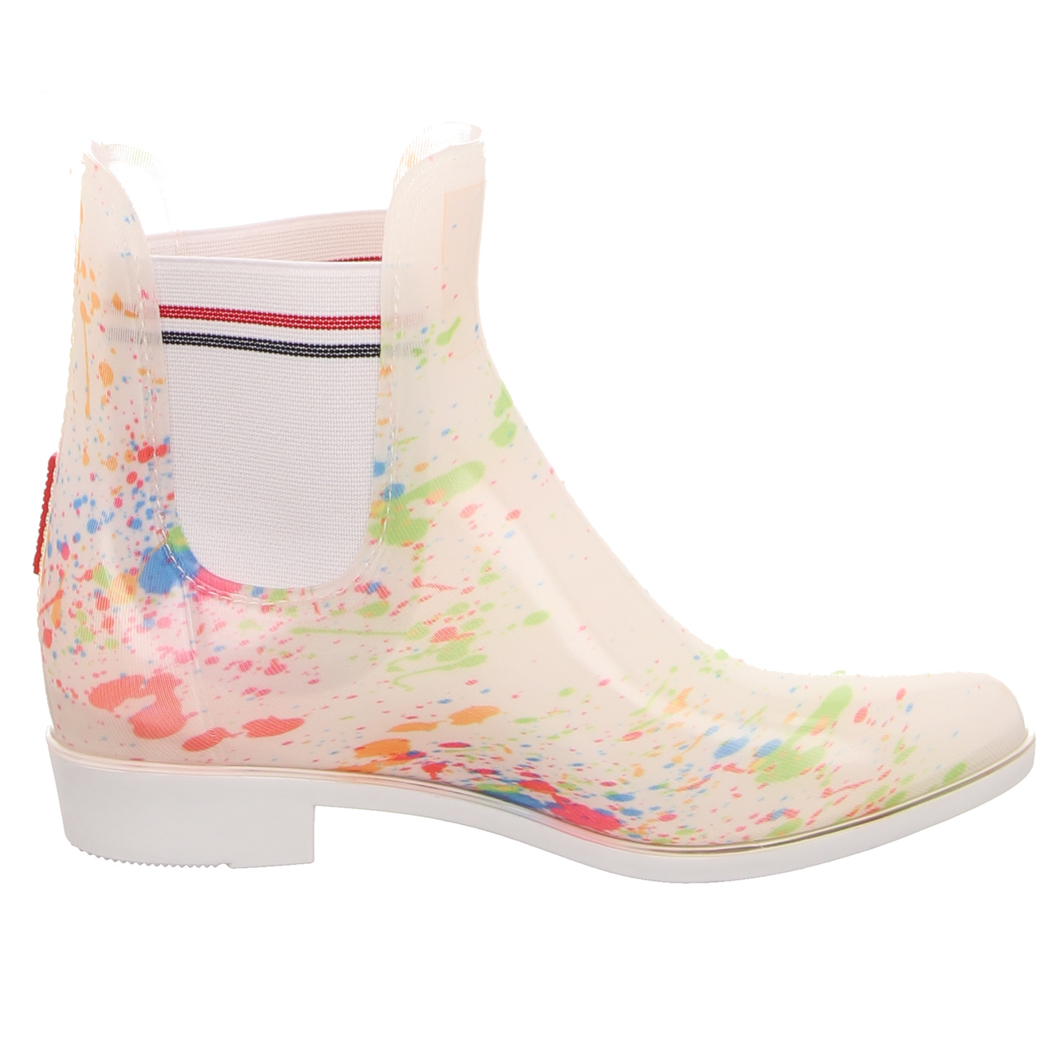 Dockers Gummistiefel weiß weiss/weiss kombi