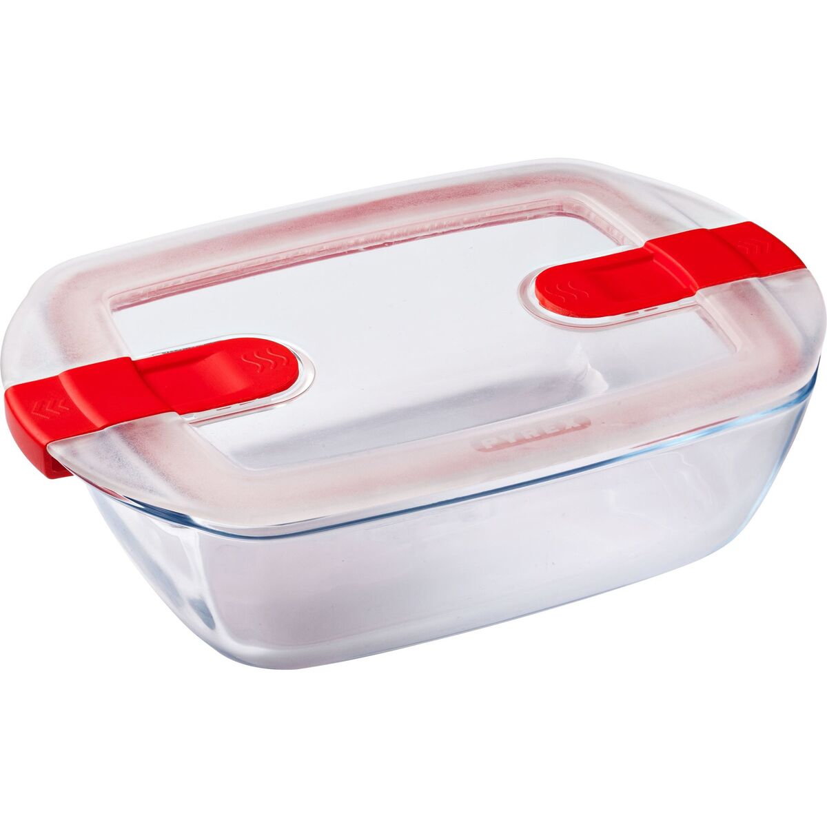 Cook & Heat glassform med lokk 2,5 liter