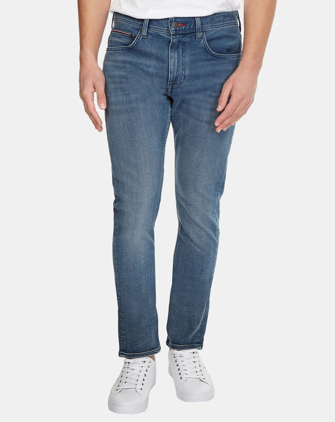 Tommy Hilfiger Jean ajusté Tapered Houston bleu