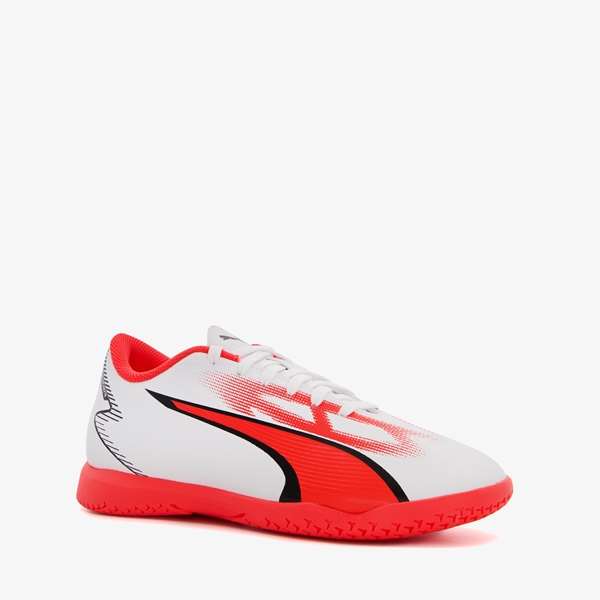 Puma Ultra Play It IC kinder zaalschoenen rood/wit