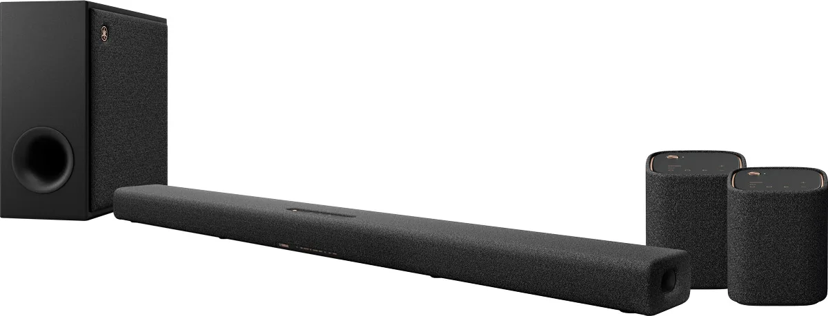 Yamaha True X SR-X40A Gris Carbone   WS-X1A Noir (la paire)   SW-X100A Gris Carbone Barres de son