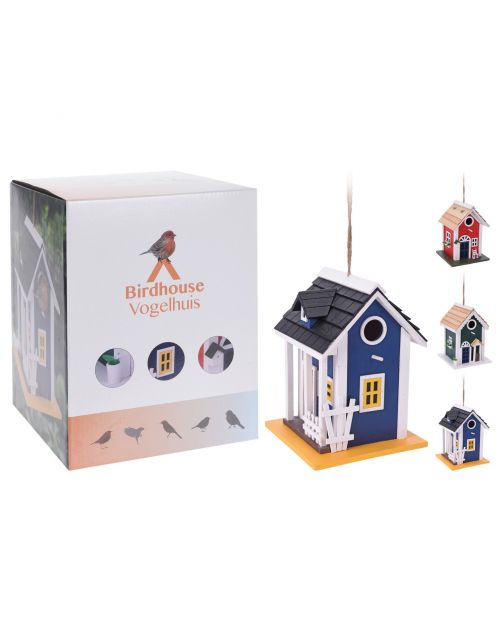 Homestyle Deco Vogelvoederhuis Hangend - Voederhuis - 19x19x25 cm