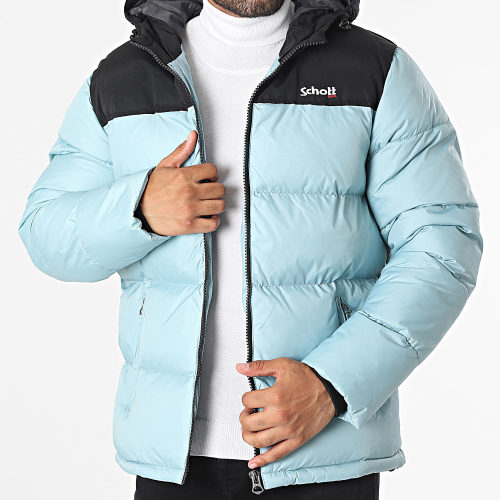 Doudoune Capuche Utah 2 Bleu Ciel
