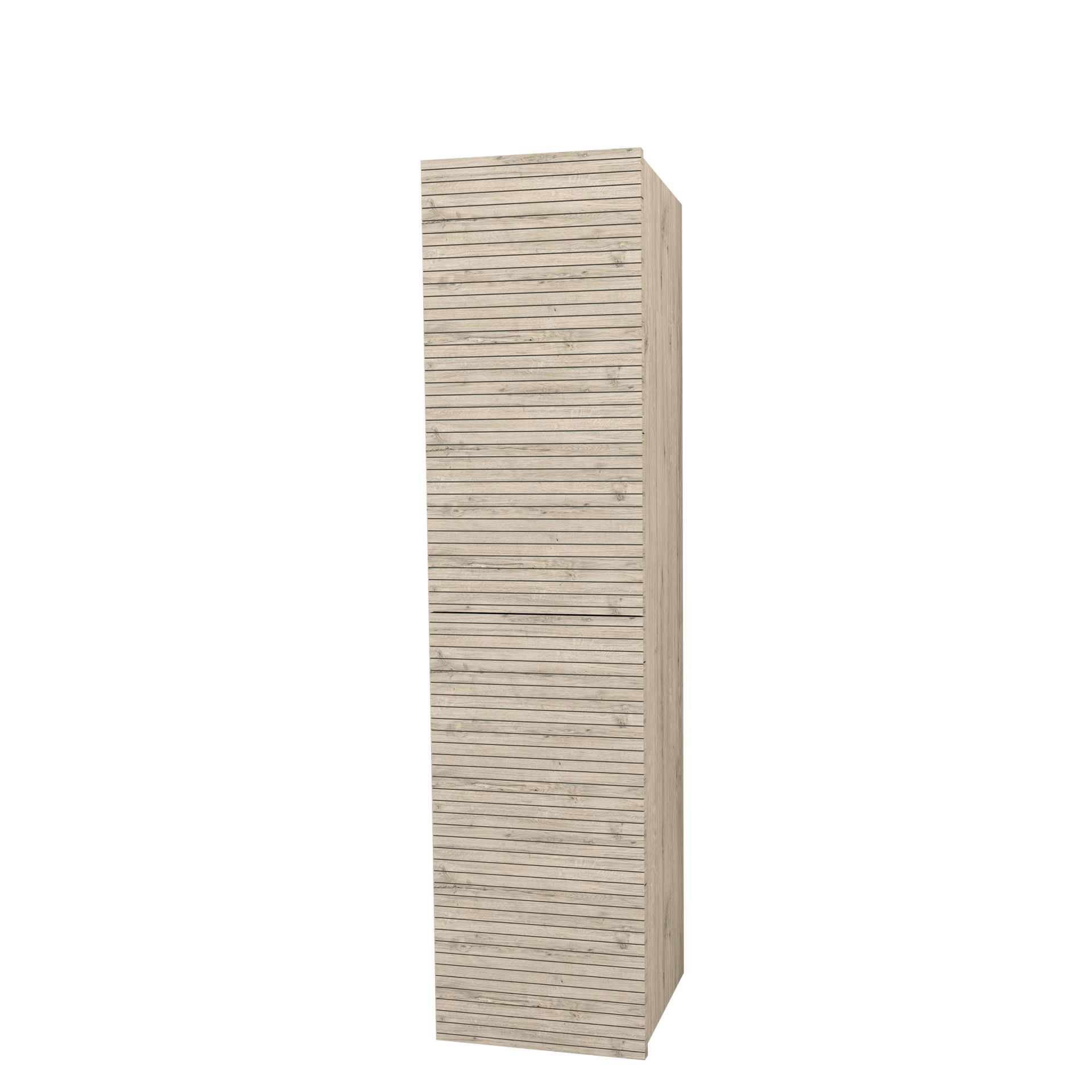 Sanigoods Maisy kolomkast ribbelfront 160cm eiken